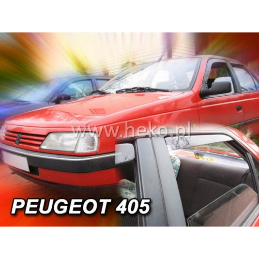 Légterelők PEUGEOT 405 4D (+hátul) Sedan (1987-1995)