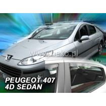 Ablakelhajlítók PEUGEOT 407 4D (+hátsó) Sedan (2004-2010)
