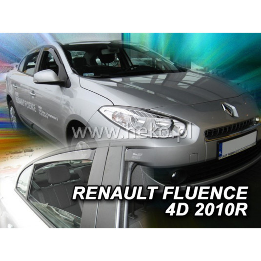 Szélcsatornák RENAULT Fluence 4D (+hátsó) (2010-től)