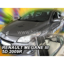 RENAULT Megane III 5D (+hátsó) HB (2008-2015) deflektorok
