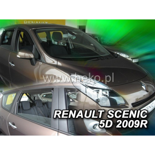 Légterelők RENAULT Scenic 5D (+hátsó) (2009-2016)