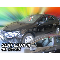 Ablakspoilerek SEAT Leon III 5D (+hátsó) HB (2013-től)
