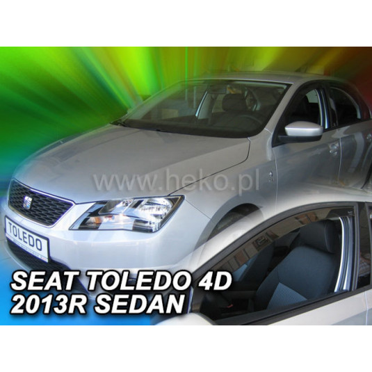 Deflektor SEAT Toledo 4D (+hátsó) (2013-tól)