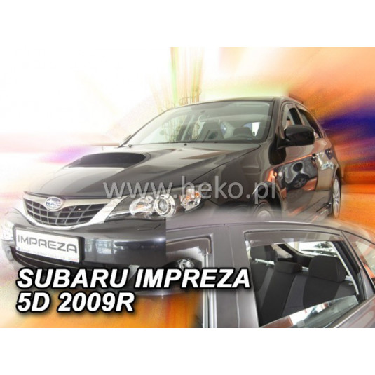 SUBARU Impreza GH 5D (+hátulsó) (2008-2011) deflektor