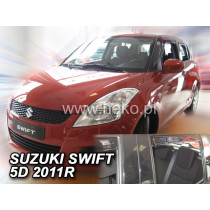 Ablakdeflektorok SUZUKI Swift IV 5D (+hátsó) (2010-től)
