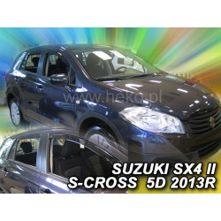 SUZUKI SX4 S-Cross 5D deflektorok (+hátsó) HB (2013-tól)
