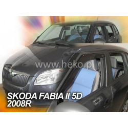 Deflektorok ŠKODA Fabia II 5D (+hátsó) Combi (2007-2014)