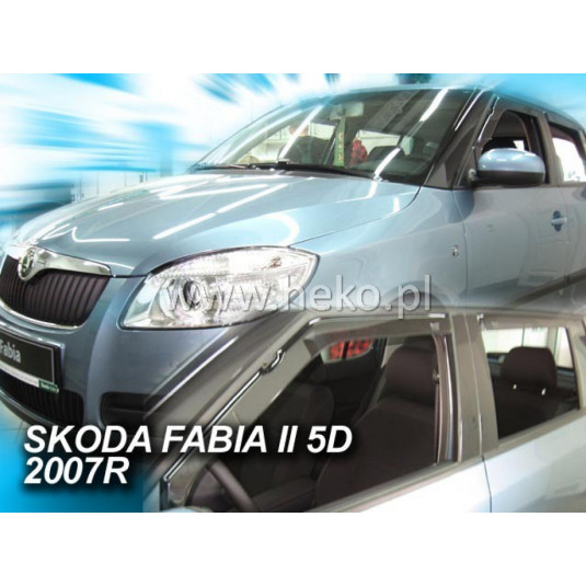 Ablaksarkok ŠKODA Fabia II 5D (+hátsó) HB (2007-2014)