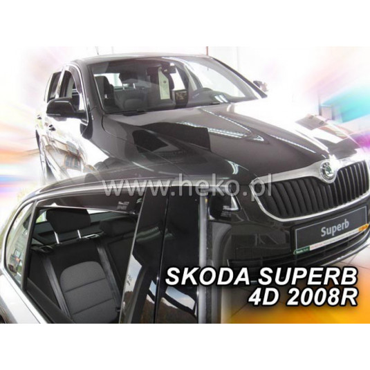 ŠKODA Superb II 4D (+hátsó) Sedan (2008-2015) deflektor