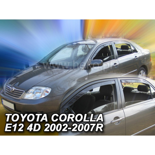 TOYOTA Corolla 4/5D (+hátsó) HB (2002-2007) légterelő