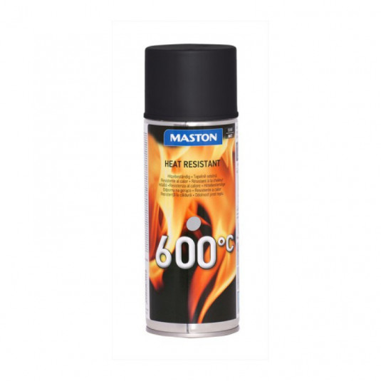Maston Heatresistant spray 400ml 600°C fekete