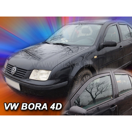 Deflektorok VOLKSWAGEN Bora 4D (+hátsó) Sedan (1998-2005) számára