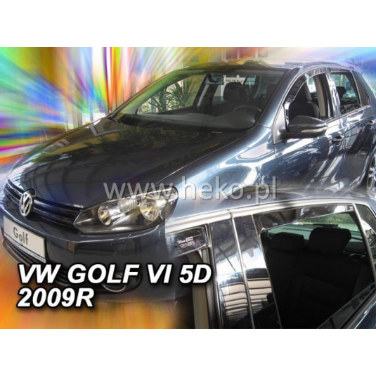 Légterelők VOLKSWAGEN Golf VI 5D (+hátsó) HB (2008-2012)