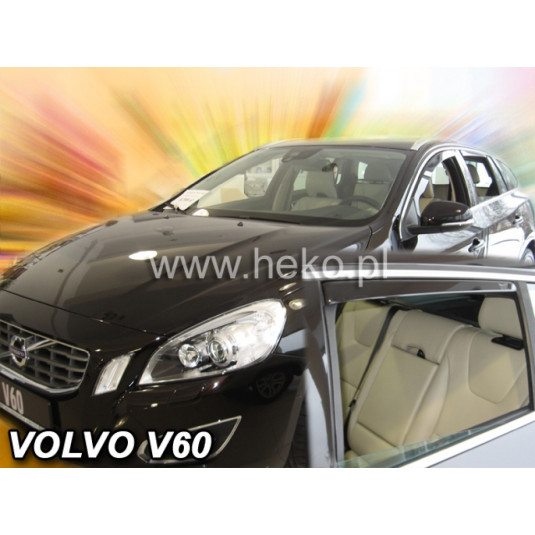 VOLVO V60 5D deflektorok (+hátul) (2010-től)