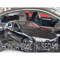 HONDA Civic X 4D (+hátsó) Sedan (2017-től) deflektorok