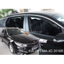 KIA Optima IV JF 5D SW ablakspoilerek (+hátsó) (2016-től)