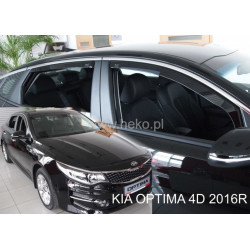 KIA Optima IV JF 5D SW ablakspoilerek (+hátsó) (2016-től)