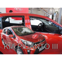 Szélfogók KIA Picanto III 5D (+hátulsó) (2017-től)