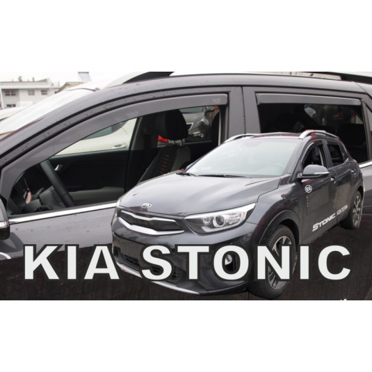 Deflektor KIA Stonic 5D-hez (+hátsó) (2017-től)