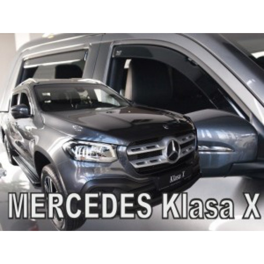 Ablakcsatornák MERCEDES X-Class 4D (+hátsó) (2017-től)