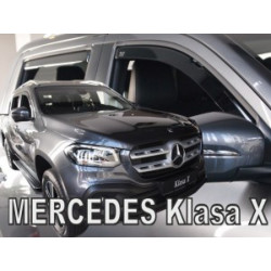 Ablakcsatornák MERCEDES X-Class 4D (+hátsó) (2017-től)