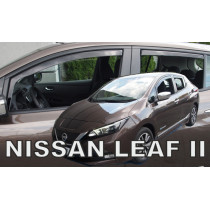 NISSAN Leaf II 5D deflektorok (+hátsó) (2017-től)