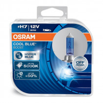Halogén izzó Osram H7 COOL BLUE BOOST DUO 12V 80W