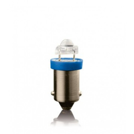 Led izzók 1led 12V BA9S kék (2db)