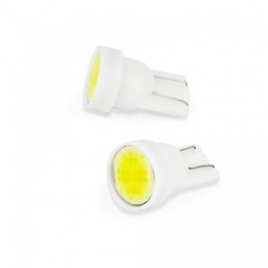 LED izzók T10 18 CHIP COB LED