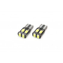 LED izzók VERTEX CANBUS 6SMD-2 5730 T10 (W5W) White (2 db)