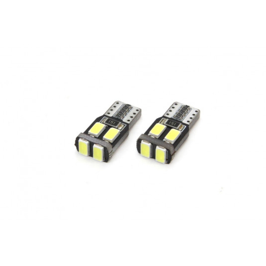 LED izzók VERTEX CANBUS 6SMD-2 5730 T10 (W5W) White (2 db)