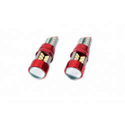 LED izzók CANBUS 27SMD 3014 T10e (W5W) White 12V/24V (2db)