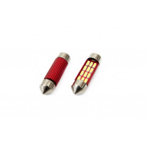 LED CANBUS izzók 12SMD 4014 Festoon 39mm White 12V/24V (2db) V2