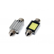 CANBUS COB2 Festoon 36mm LED izzók White 12V (2db)