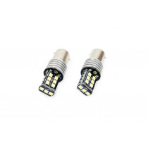 LED izzók CANBUS 15SMD 2835 7,5W 1156 (P21W) White 12V/24V (2db)