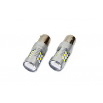 LED CANBUS izzók 24SMD 3030 1156 (P21W) White 12V/24V (2db)