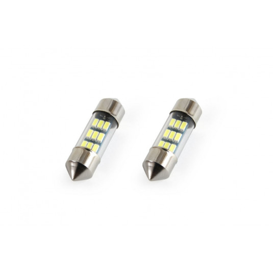 LED izzók STANDARD Festoon C5W 9xSMD 3014 12V 31mm (2db)