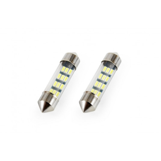 LED STANDARD Festoon C5W 12xSMD 3014 12V 36mm izzók (2 db)