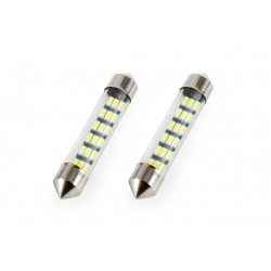 STANDARD LED izzók Festoon C5W 18xSMD 3014 12V 41mm (2 db)
