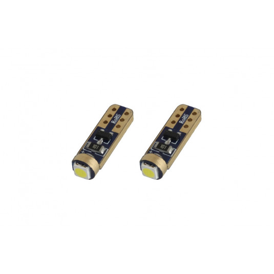 LED izzók STANDARD T5 1xSMD 3030 12V High Power (2db)