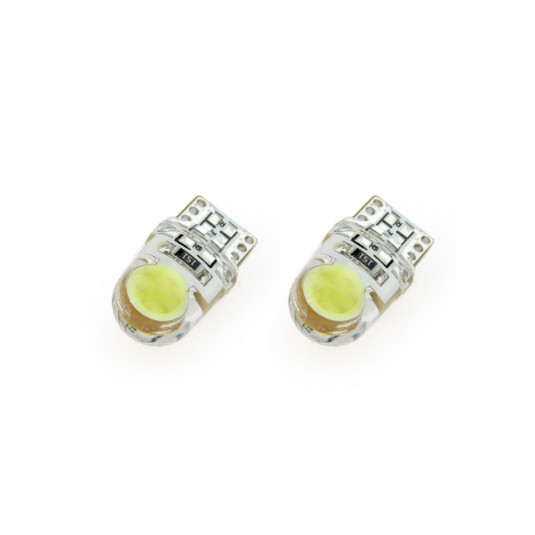 LED izzók STANDARD White T10e COB 12V (2db)