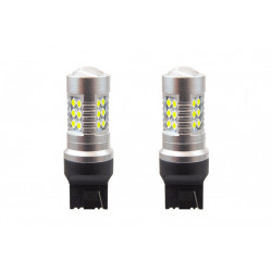 LED izzók 1156 CANBUS 24SMD 3030 T20 7440 W21W White 12V/24V (2db)