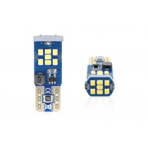 LED CANBUS izzók 21SMD UltraBright 2016 T10 W5W Fehér 12V/24V (2db)