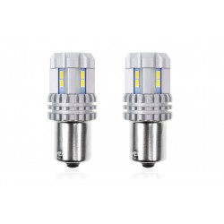 LED CANBUS UltraBright 3020 22SMD 1156 (R5W, R10W) P21 fehér izzók 12V/24V (2 db)