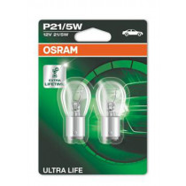 Izzók OsramP21/5W ULTRA LIFE twin blister 2db