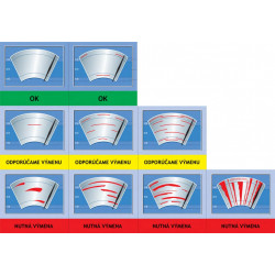 Ablaktörlő Bosch Aerotwin szett KIA Cerato Hatchback [FE] (03.04-11.09) 600/400mm