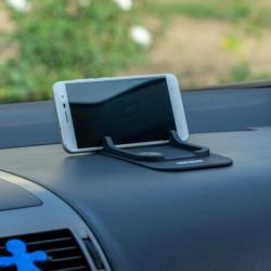Csúszásmentes alátét az útvonal táblán mobiltartóval