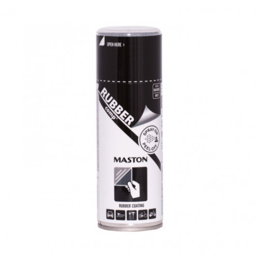 MasRUBBERcomp spray Fekete matt 400ml