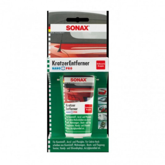Sonax karcoláseltávolító a műanyag és plexi alkatrészekhez - 75 ml