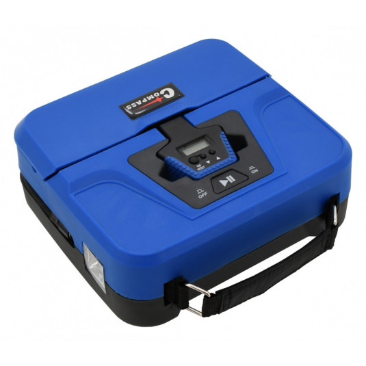 Kompresszor 12V BOX digitális 3in1